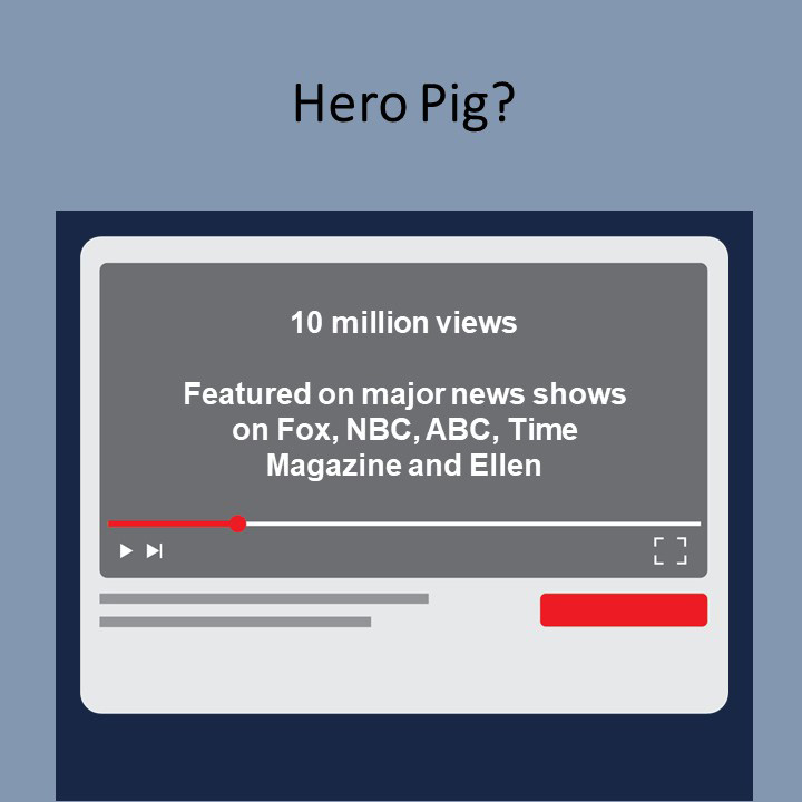 A minimalistic display of a YouTube video being played, with text in the video area.